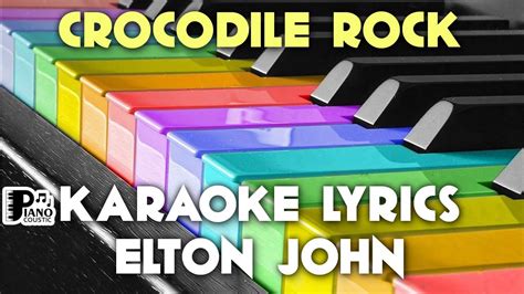 elton john crocodile rock karaoke
